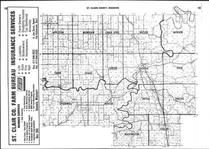 Index Map, St. Clair County 1975